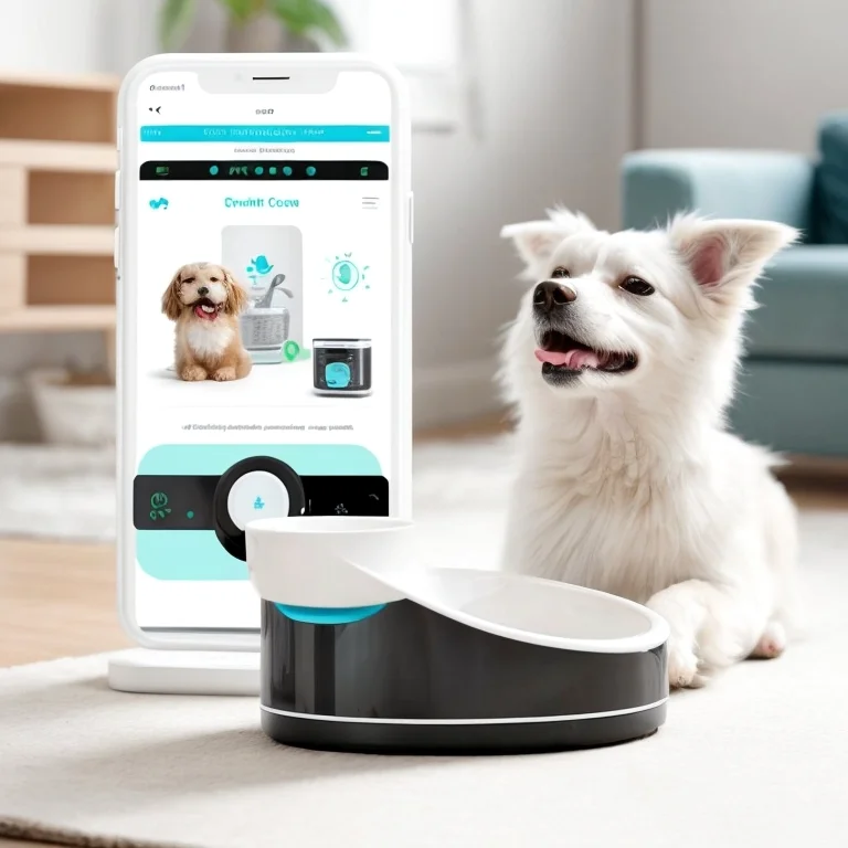 Secure AI Pet Care Device Interface
